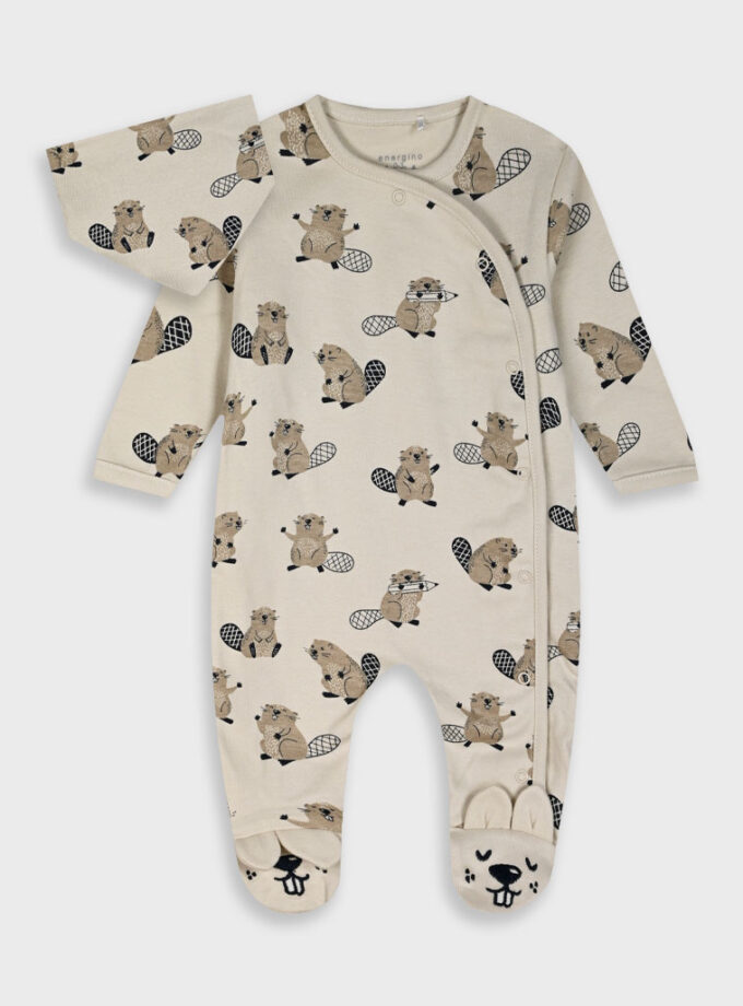 Energiers Βρεφικό φορμάκι με σαλιάρα