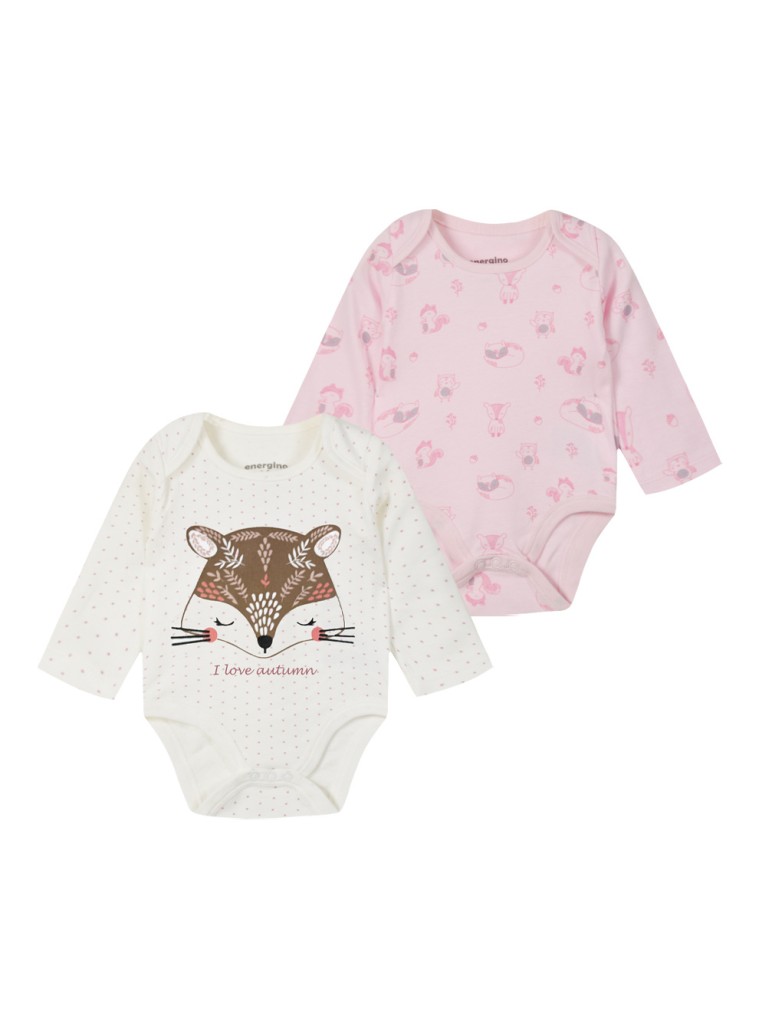 Energiers Βρεφικό σετ 2 βαμβακερά φορμάκια