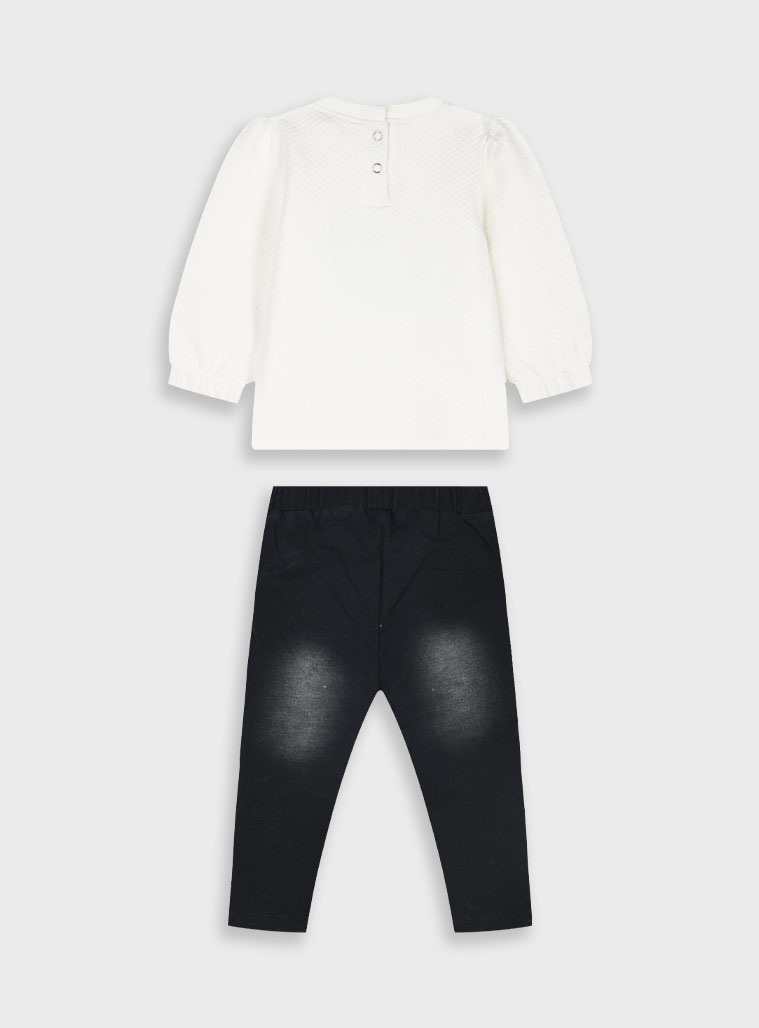 Energiers Βρεφικό σετ 2 τμχ μπλούζα με παντελόνι - Image 2