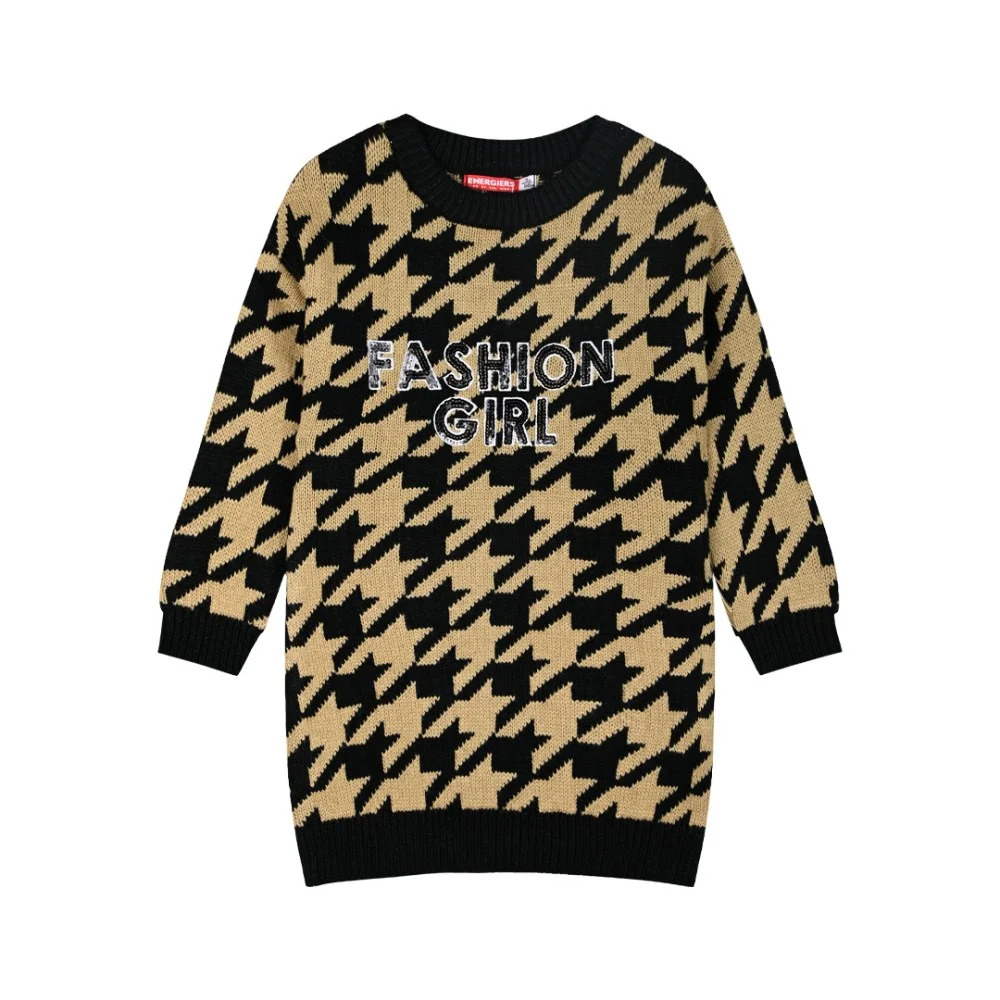 Energiers Παιδικό Πλεκτό Φόρεμα Πιε Ντε Πουλ