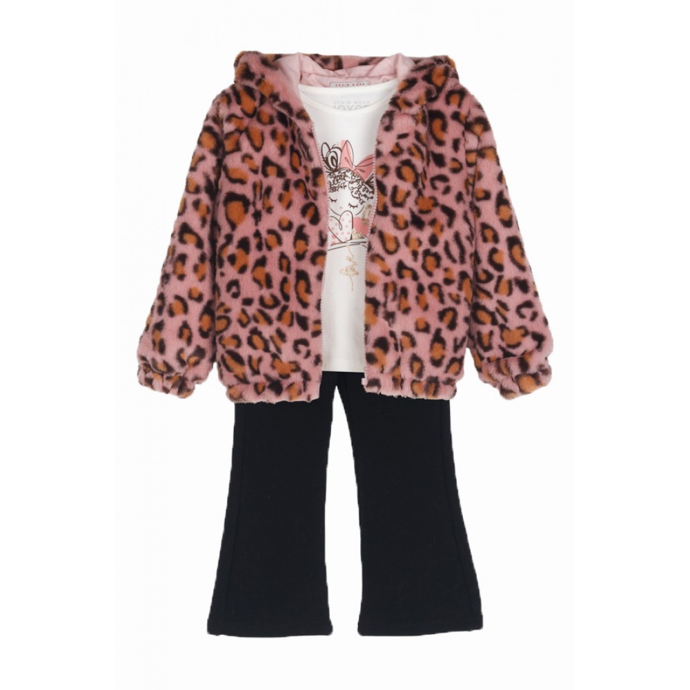 Joyce Παιδικό Σετ με Κολάν 3τμχ