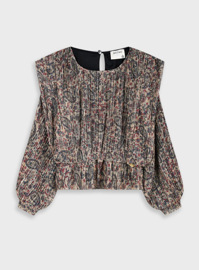 Energiers Boutique εμπριμέ Μπλούζα Μακρυμάνικη