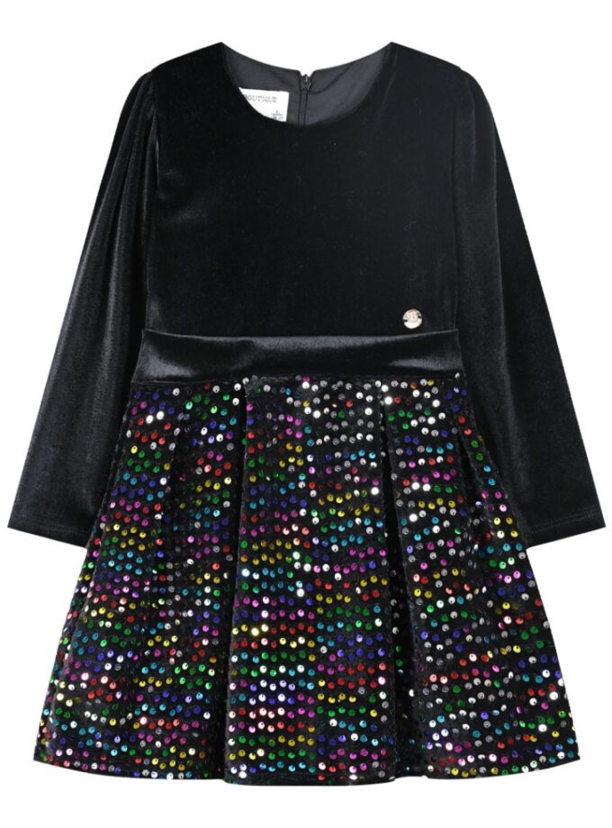 Energiers Boutique βελουτέ φόρεμα με παγιέτες