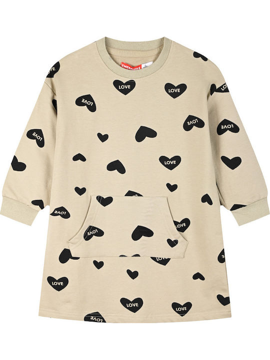 Energiers Παιδικό Φόρεμα Φούτερ Μακρυμάνικο