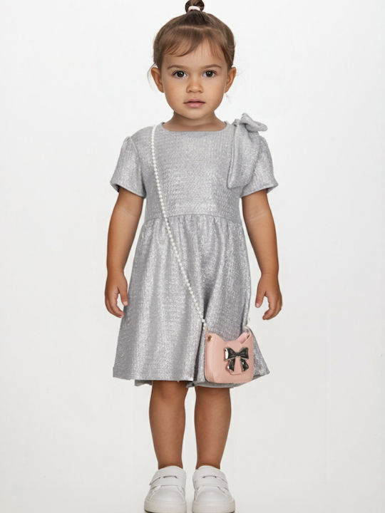 Joyce Παιδικό Φόρεμα Κοντομάνικο
