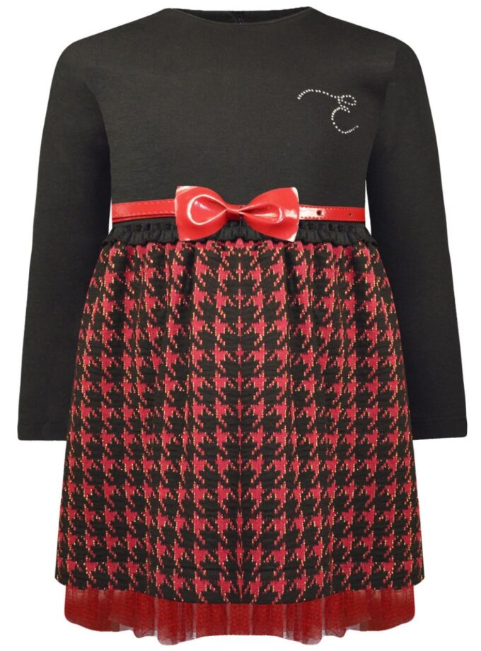 Energiers Παιδικό Φόρεμα με βινύλ ζώνη