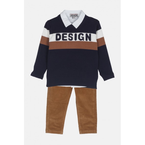 Joyce Παιδικό Σετ Φόρμας 3τμχ