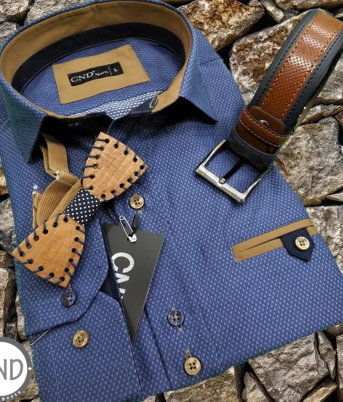 Ανδρικό πουκάμισο slim fit